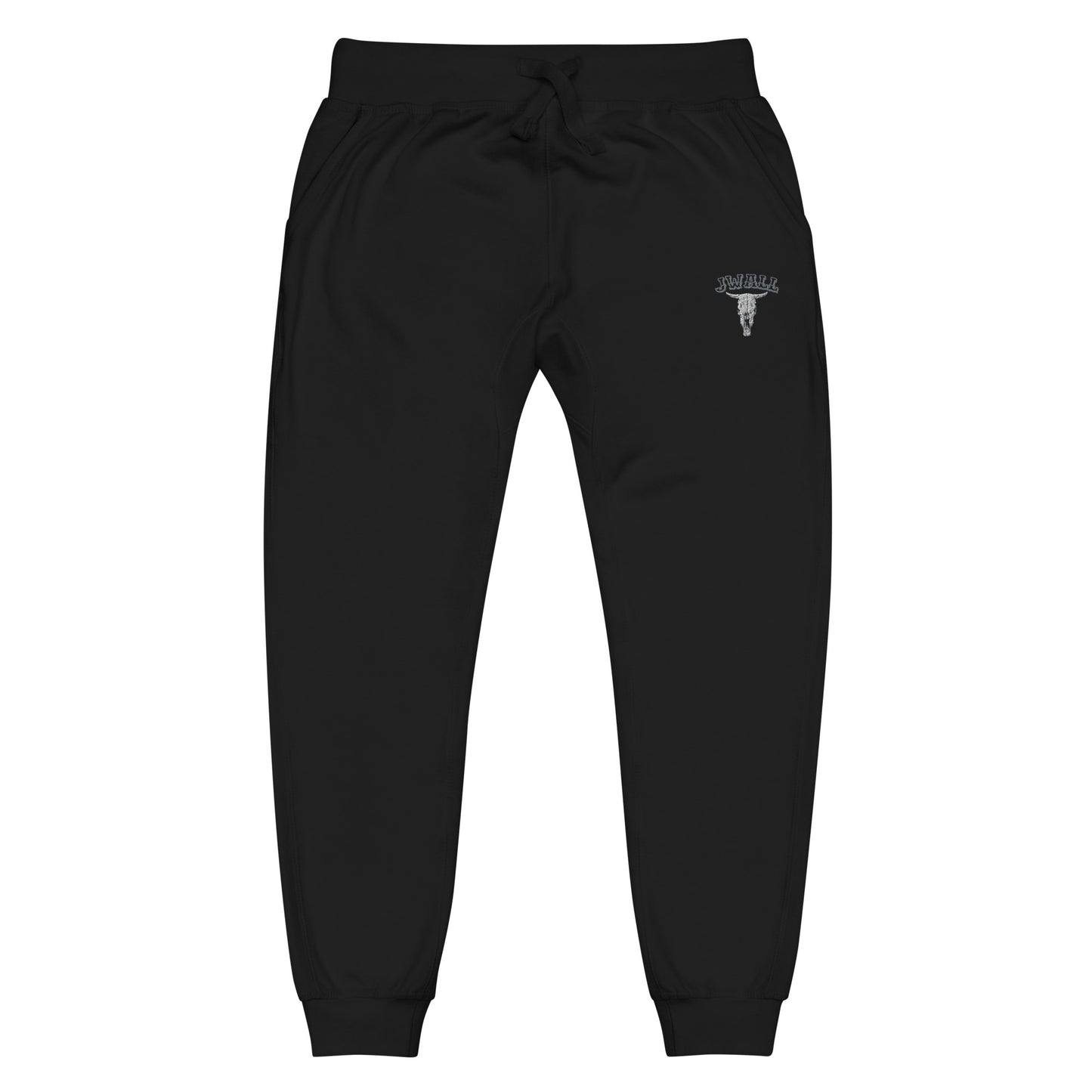 JWALL Embroidered Unisex fleece sweatpants