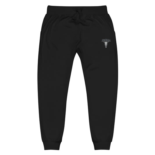 JWALL Embroidered Unisex fleece sweatpants