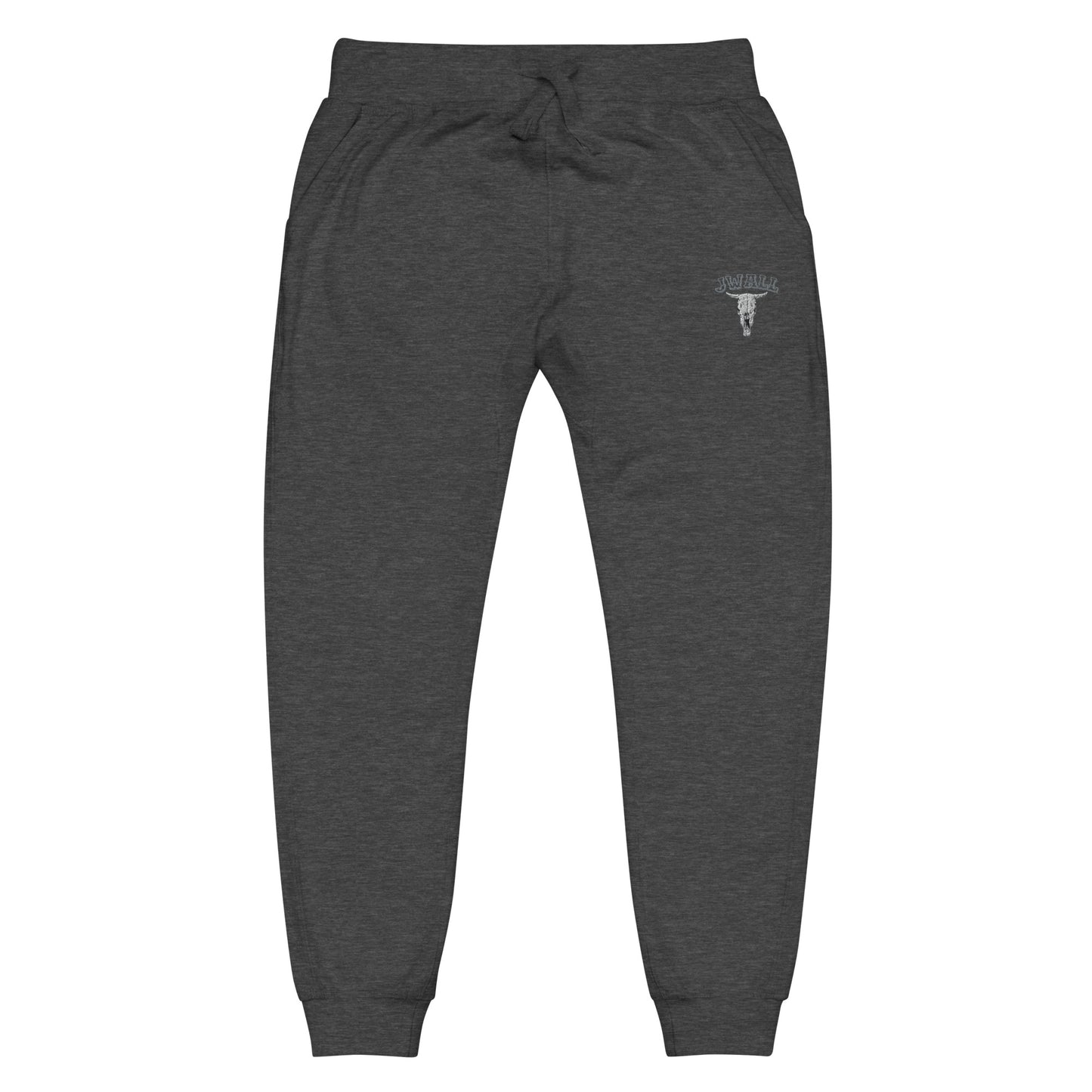 JWALL Embroidered Unisex fleece sweatpants