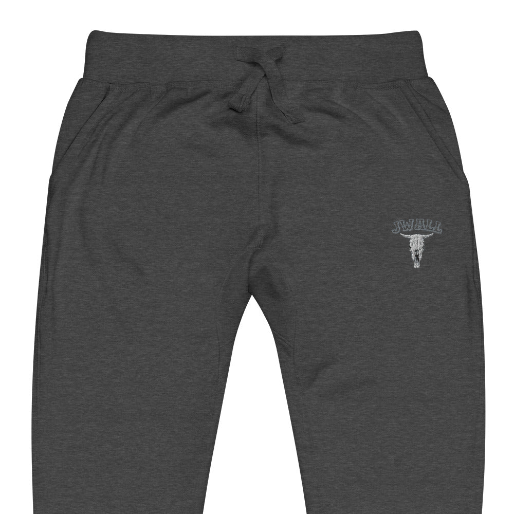 JWALL Embroidered Unisex fleece sweatpants