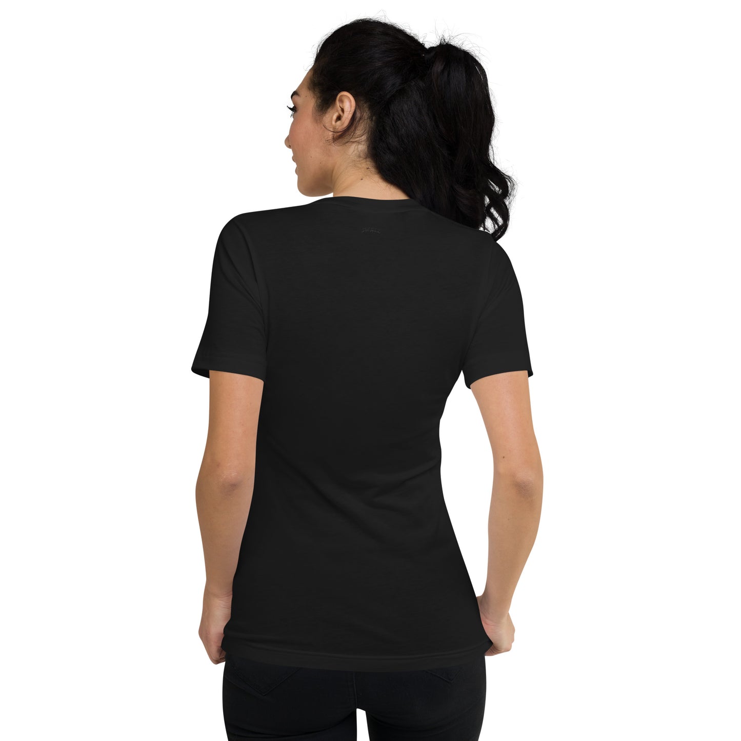 Unisex Short Sleeve V-Neck T-Shirt